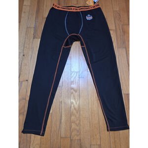 Tenacious Ergodyn Work Gear N-Ferno Black Men’s Leggings Size:Large Base Layer